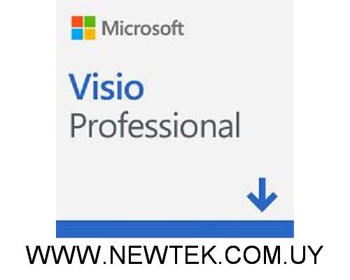 Licencia Microsoft Visio Professional 2021 ESD Multilenguaje D87-07606