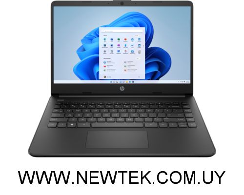 Notebook HP 14-dq0509la 6H9E6LA 14" Intel Celeron N4120 4Gb 128Gb SSD Win 11