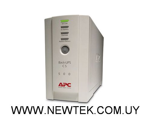 APC Back-UPS 500VA 230V BK500EI regulador de voltaje Con Puerto USB y LAN