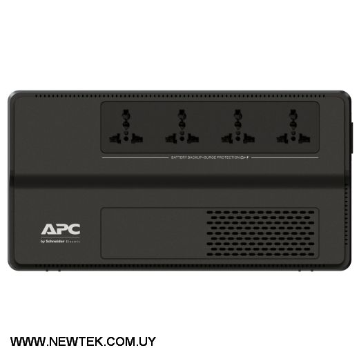 APC Back-UPS 650VA 230V BV650I-MS regulador de voltaje Conexiones Universales
