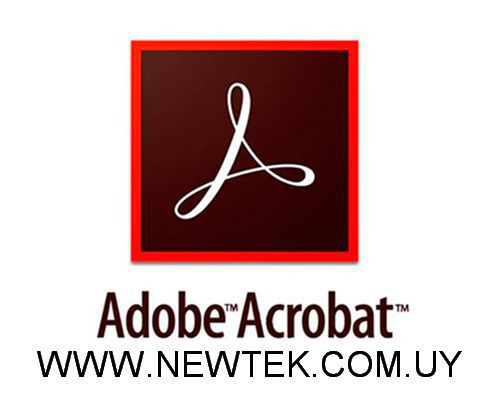 Licencia Adobe Acrobat Standard DC Suscripcion ANUAL VIP Com LATAN Windows