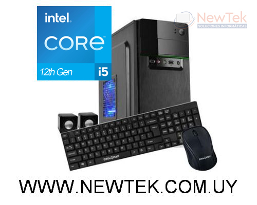 Equipo PC Intel Core i5-12400 RAM 8Gb DDR4 Disco 500Gb SSD + COMBO Periféricos