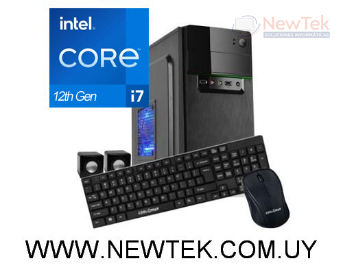 Equipo PC Intel Core i7-12700 RAM 16Gb DDR4 Disco 500Gb SSD + COMBO Periféricos