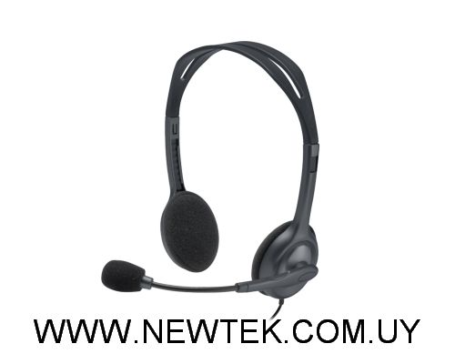 Auriculares con Microfono Logitech H111 Headset Cableado Conexión 3.5mm Stereo