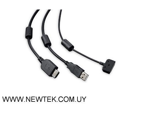 Cable Wacom STJA328 3 en 1 para Cintiq 13HD y Cintiq Companion