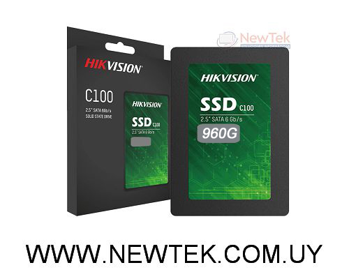 Disco Duro Estado Solido HIKVISION C100 960GB SSDNow 2.5" SATA 3.0 6Gb/s Interno