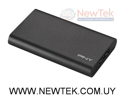 Disco Duro Externo SSD PNY PSD1CS1050-480-FFS Mini Portable 480GB USB 3.1 Solido