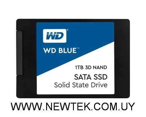 Disco Duro Estado Solido Western Digital BLUE 3D NAND WDS100T2B0A SSD 1TB 2.5"