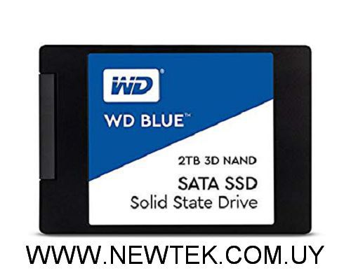 Disco Duro Estado Solido Western Digital BLUE 3D NAND WDS200T2B0A SSD 2TB 2.5"