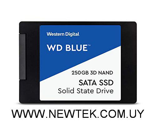 Disco Duro Estado Solido Western Digital BLUE 3D NAND WDS250G2B0A SSD 250GB 2.5"