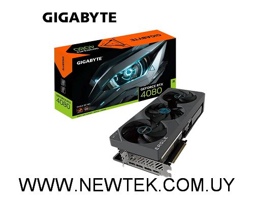 Tarjeta Video Gigabyte GeForce RTX 4080 16Gb EAGLE OC GDDR6X HDMI y DisplayPort