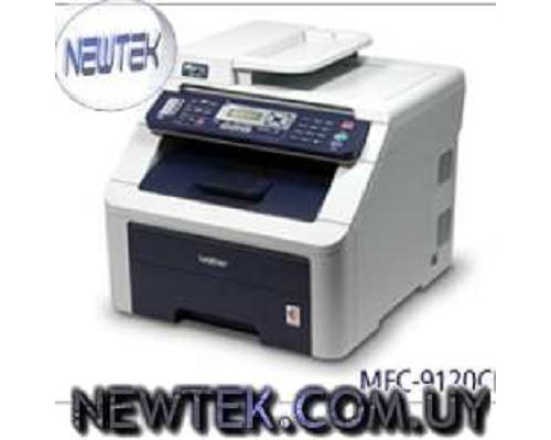 Impresora Multifuncion Laser Color Brother MFC-9120CN Fax LAN 16PPM 2400x600ppp