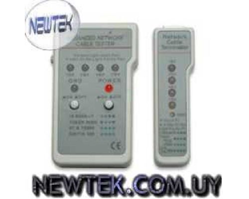 Tester de Red Multifuncion Intellinet 351898 para Cables UTP BTP FTP RJ-11 RJ-45