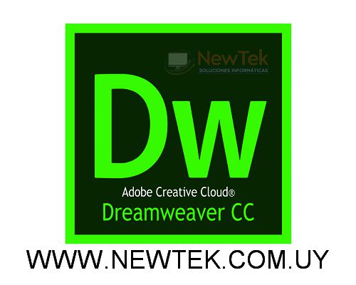 Licencia Adobe Dreamweaver CC Suscripción Anual For Teams Para Empresa 1 Usuario
