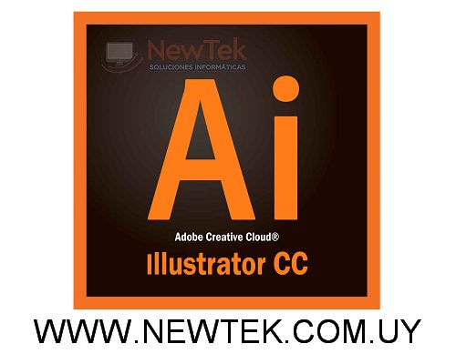 Licencia Adobe Illustrator CC Suscripción Anual For Teams Para Empresa 1 Usuario