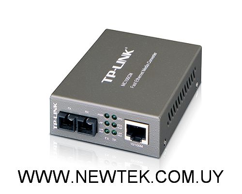 Transceiver Media Converter TP-Link MC100CM LAN 10/100M Fibra multimodo CS 2Km