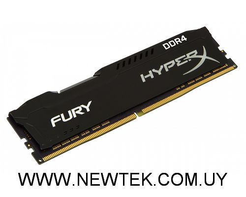 Memoria Kingston HyperX Fury 4GB DDR4 RAM PC 2666 HX426C15FB/4 Disipada Black