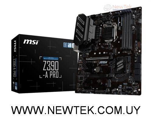Motherboard MSI Z390-A PRO Intel Socket LGA 1151 4 Slots DDR4 PCI-E GEN3 X4 M.2