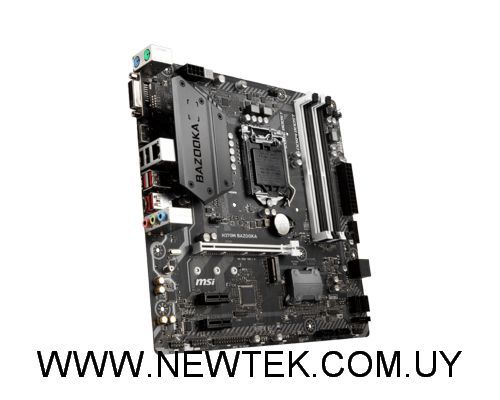 Motherboard Msi H370 Bazooka Intel Socket LGA1151 X4 DDR4 USB 3.1 HDMI DVI-D M.2