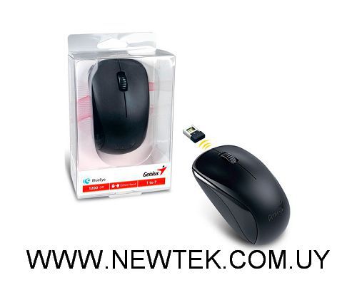 Mouse Genius NX-7000 Inalambrico 2.4GHz 1200DPI BlueEye  Windows Mac OS USB
