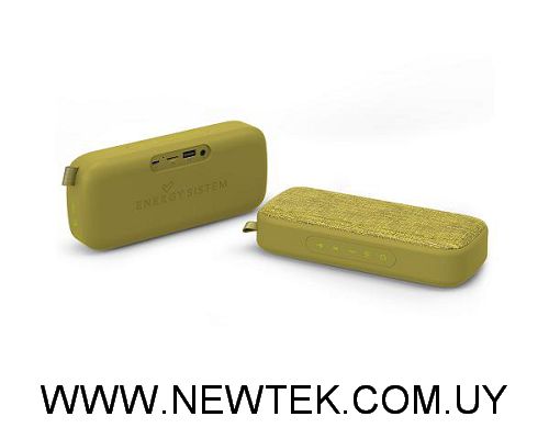Parlante 2.0 Energy Sistem Fabric Box 3+ Pocket Kiwi Bluetooth USB MicroSD F.M