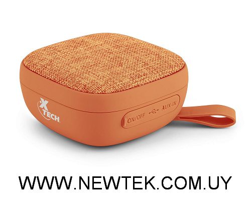 Parlante XTECH YES XTS-600OR Bluetooth MiniPar Stereo Speaker Portable Orange