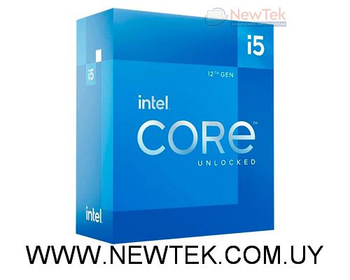 Procesador Intel Core i5-12600KF Hasta 4.4Ghz 6 Nucleos Socket 1700 12va gen