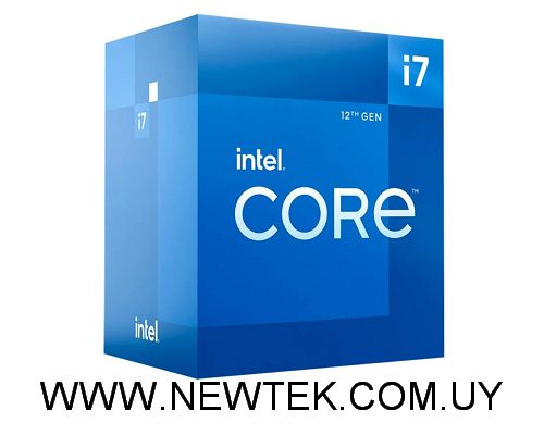 Procesador Intel Core i7-12700 Hasta 4.9Ghz 12 Nucleos Socket 1700 12va gen