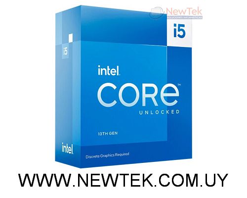 Procesador Intel Core i5-13600K Hasta 5.10Ghz 14 Nucleos Socket 1700 13va gen