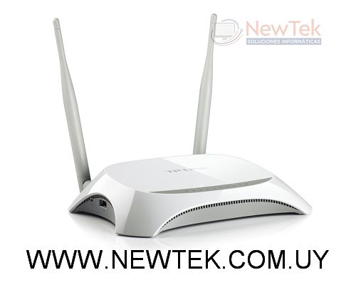 Router Inalambrico TP-Link TL-MR3420 3G/4G WAN 300Mbps Puerto USB 2x5dBi 2.4GHz