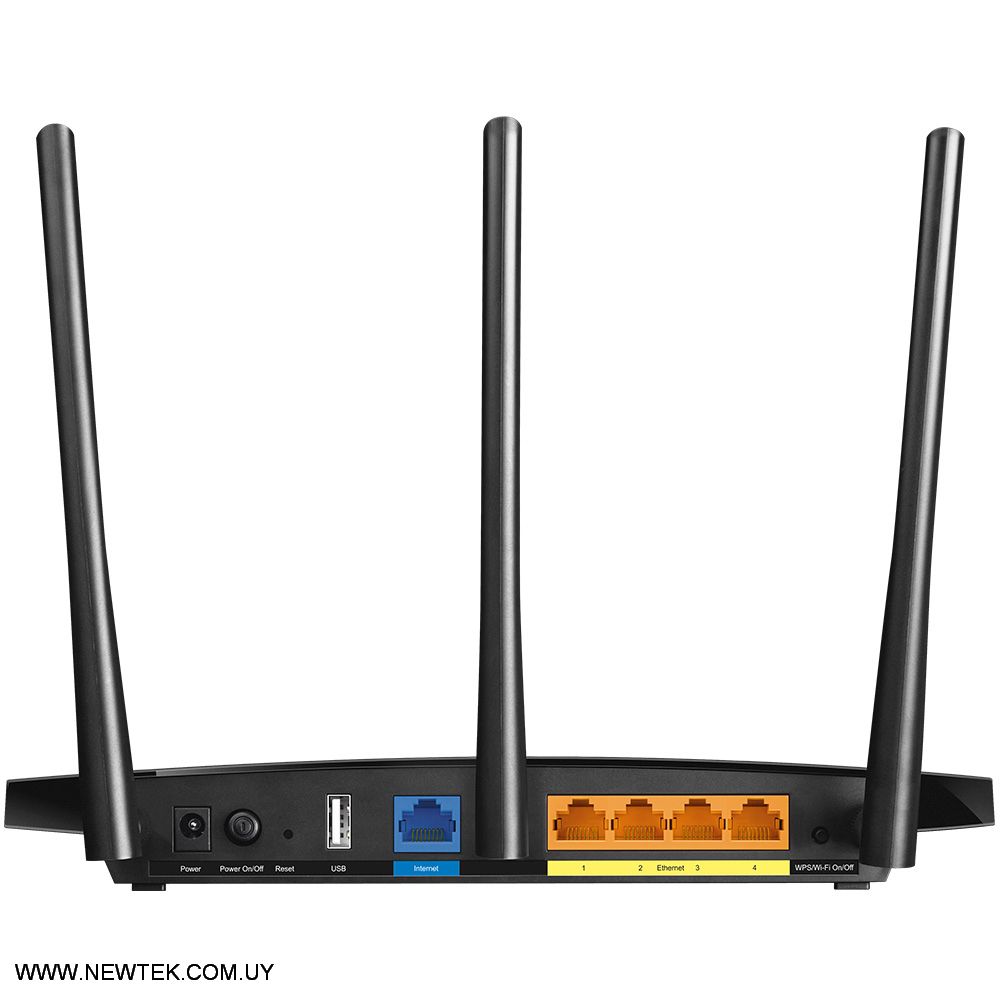 Router Inalambrico Tp-Link AC1750 Archer C7 3 Antena 5dBi Puerto USB 1300Mb 5GHz