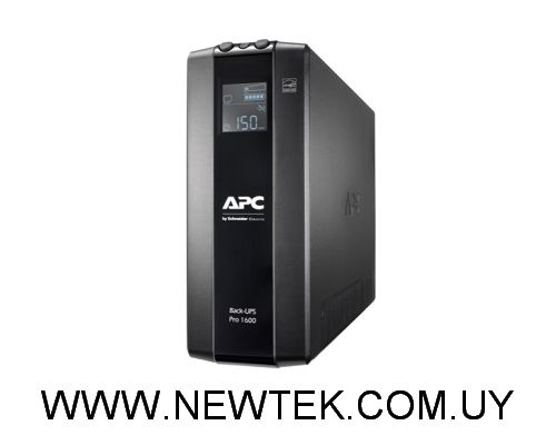 APC BACK-UPS Pro 1600VA 230V (BR1600MI) Regulador de Voltaje 8 Salidas IEC C13