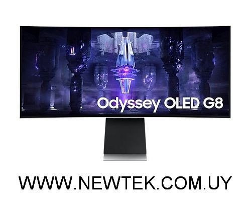 Monitor LED Samsung  LS34BG850SNXZA  34" Odyssey G8 Smart UHD 175Hz 0.03ms HDMI