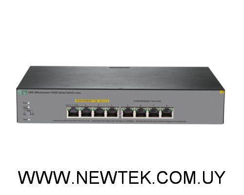 Switch HPE OfficeConnect 1920S 8G JL383A 8 Puertos Gigabit PPoE+ 65W Switch