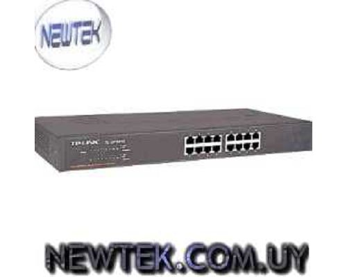 Switch 16 Ethernet Tp-Link TL-SF1016 10/100 19" Rackeable
