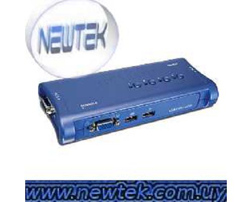 Switch KVM TrenDnet TK-407K 4 Puertos USB Hot Swap
