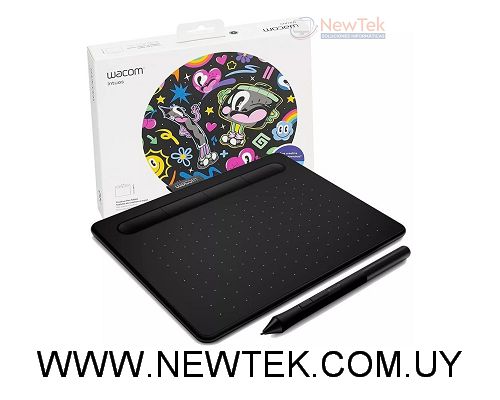 Tableta digitalizadora Wacom Intuos CTL-4100 Small USB incluido Lapiz y Software