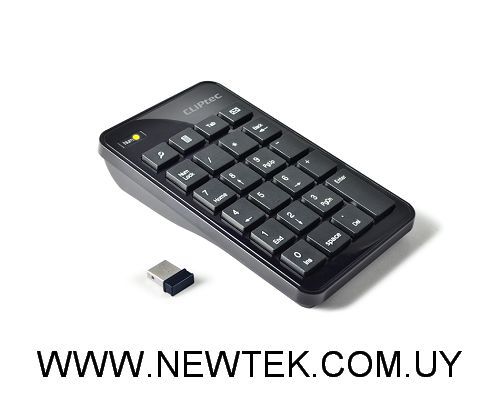 Teclado Numerico ClipTec RZK-222 Inalambrico de 2,4 GHz Wirelees Keypad