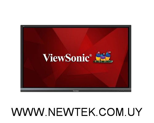 Monitor LCD ViewSonic IFP6550 Pantalla 4K 65" con Funcion Tactil de 20 Puntos
