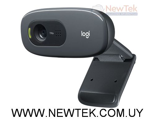 Web Cam Logitech C270 Cámara Web Microfono 960-000621 720p HD Video Conferencias