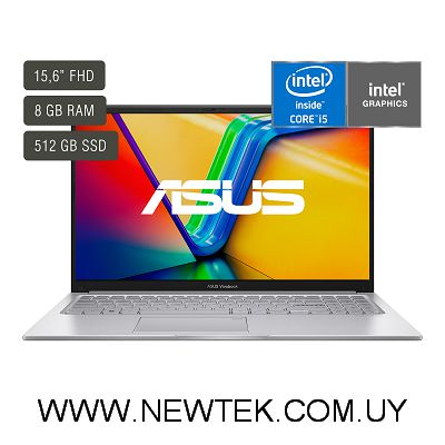 Notebook Asus X1504ZA-NJ410X 15.6" FHD Core i5-1235u 8Gb 512Gb Windows 11 Pro