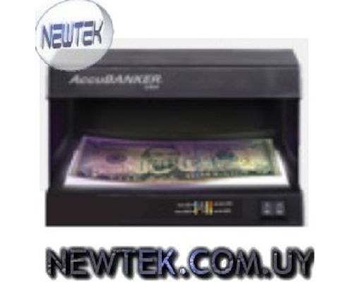 Detector de billetes y tarjetas falsos Profesional AccuBanker D63
