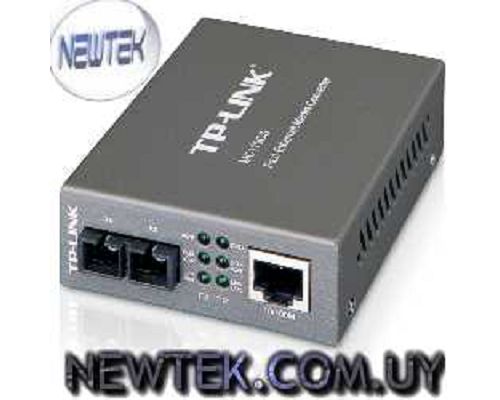 Transceiver Media Converter TP-Link MC111CS LAN 10/100M Fibra Optica CS 20Km