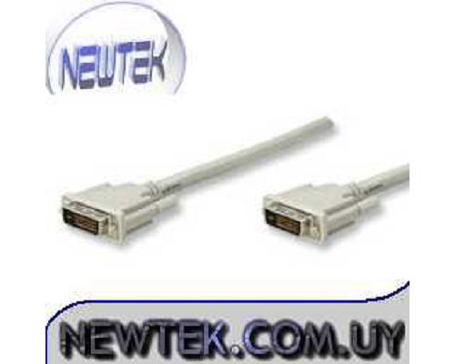 Cable para Monitor Manhattan Doble DVI-D Macho-Macho 371803