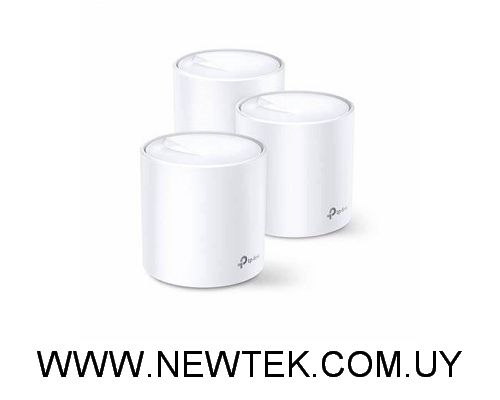 Access Point Tp-Link Deco X60 Ax3000 (3-pack) WiFi Mesh Dual Band 2.4GHz 5GHz