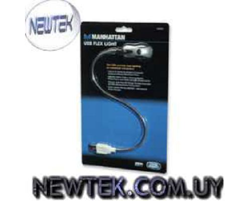 Lampara LED Manhattan 438858 Flexible USB para Notebook