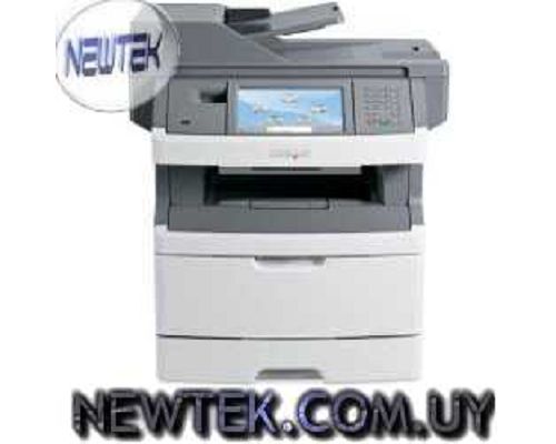 Impresora Multifuncion Laser Lexmark X464DE Duplex Scanner Fax Ethernet