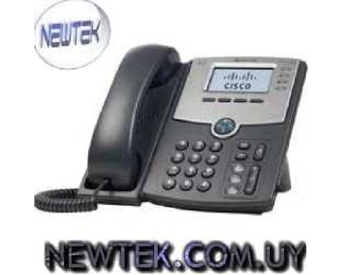 Telefono IP VoIP Cisco SPA504G 4 Lineas con 2 Port Business Pro SIP v2