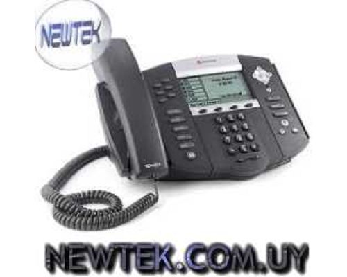 Telefono IP VoIP Polycom SoundPoint IP 650 6 lineas 2-port Ethe