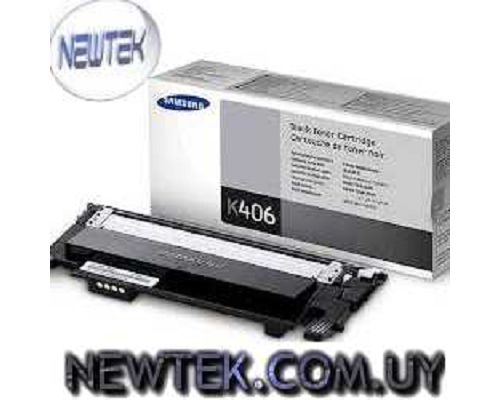 Toner Samsung CLT-K406S Negro Original CLP-360 CLP-365 CLX-3300 CLX-3305